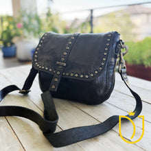 Load image into Gallery viewer, Campania Italian Leather Crossbody Purse