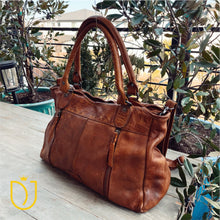 Load image into Gallery viewer, Crafted Charm Leather Crossbody Purse