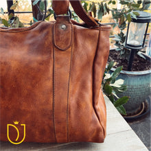 Load image into Gallery viewer, Crafted Charm Leather Crossbody Purse