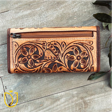 Load image into Gallery viewer, Cimarron Canyon Western Leather Wallet
