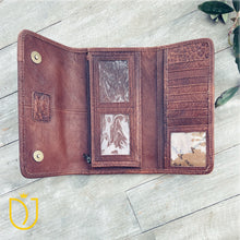 Load image into Gallery viewer, Cimarron Canyon Western Leather Wallet