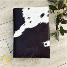 Load image into Gallery viewer, Faithful Hair On Cowhide Leather Bible Cover