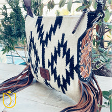 Load image into Gallery viewer, Canyon City Western Leather Crossbody Purse