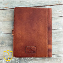 Load image into Gallery viewer, Great Bluff Leather Notebook Portfolio