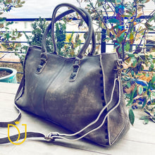 Load image into Gallery viewer, Moonstone Leather Crossbody Purse