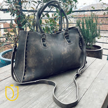 Load image into Gallery viewer, Moonstone Leather Crossbody Purse