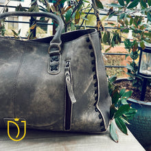 Load image into Gallery viewer, Moonstone Leather Crossbody Purse