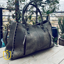 Load image into Gallery viewer, Moonstone Leather Crossbody Purse