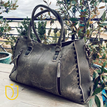 Load image into Gallery viewer, Moonstone Leather Crossbody Purse