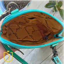 Load image into Gallery viewer, Frontier Freedom Hand Tooled Leather Crossbody Purse