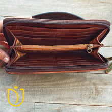 Load image into Gallery viewer, Hazy Horizon Embossed Leather Wallet