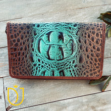 Load image into Gallery viewer, Hazy Horizon Embossed Leather Wallet