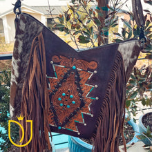 Load image into Gallery viewer, Cold Springs Western Leather Crossbody Purse