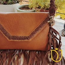 Load image into Gallery viewer, Saguaro Shine Leather Shoulder Bag