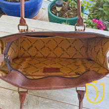 Load image into Gallery viewer, Maverick Hand Tooled Leather Tote Bag