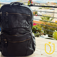 Load image into Gallery viewer, Roma Italian Leather Backpack