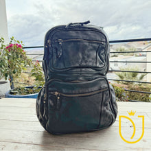 Load image into Gallery viewer, Roma Italian Leather Backpack