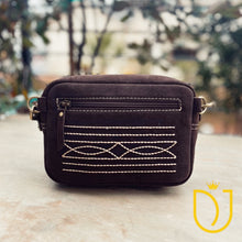 Load image into Gallery viewer, The Pearl Suede Leather Crossbody Purse