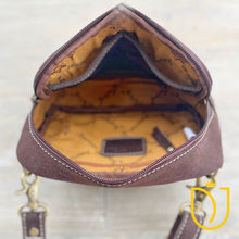 Load image into Gallery viewer, The Pearl Suede Leather Crossbody Purse