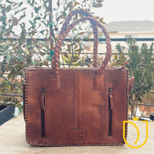 Load image into Gallery viewer, Whispering Pines Hand Tooled Leather Purse