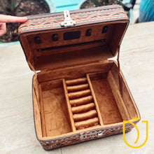 Load image into Gallery viewer, High Desert Hand Tooled Leather Jewelry Box