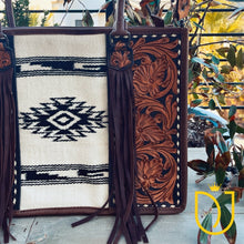 Load image into Gallery viewer, Cooke County Hand Tooled Leather Tote Bag