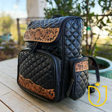 Load image into Gallery viewer, Jude Creek Western Leather Backpack