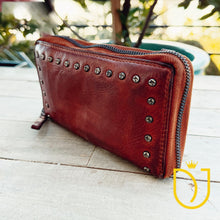Load image into Gallery viewer, Calabria Italian Leather Crossbody Wallet
