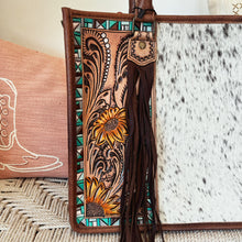 Load image into Gallery viewer, Country Meadows Western Leather Tote Bag