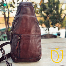 Load image into Gallery viewer, Florence Italian Leather Sling Bag