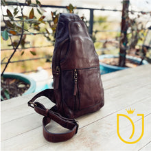 Load image into Gallery viewer, Florence Italian Leather Sling Bag