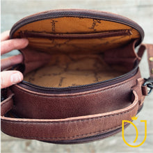 Load image into Gallery viewer, Wonder Valley Hand Tooled Leather Canteen Purse