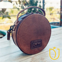 Load image into Gallery viewer, Wonder Valley Hand Tooled Leather Canteen Purse