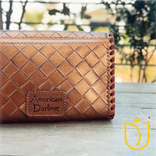 Load image into Gallery viewer, Melrose Hand Tooled Leather Crossbody Purse