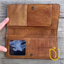 Load image into Gallery viewer, Cave Creek Hand Tooled Leather Wallet