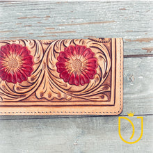 Load image into Gallery viewer, Cave Creek Hand Tooled Leather Wallet