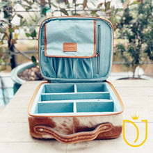 Load image into Gallery viewer, The Addison Hand Tooled Leather Jewelry Box
