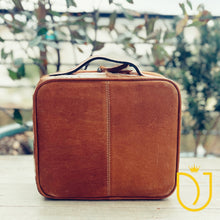 Load image into Gallery viewer, The Addison Hand Tooled Leather Jewelry Box