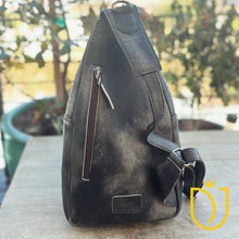 Load image into Gallery viewer, Bygone Beauty Leather Sling Bag