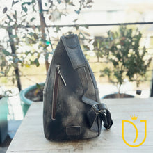 Load image into Gallery viewer, Bygone Beauty Leather Sling Bag