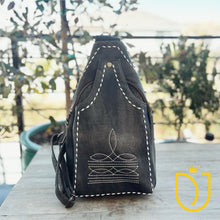 Load image into Gallery viewer, Bygone Beauty Leather Sling Bag