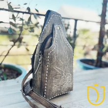 Load image into Gallery viewer, Bygone Beauty Leather Sling Bag