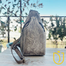 Load image into Gallery viewer, Bygone Beauty Leather Sling Bag