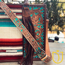 Load image into Gallery viewer, Fairview Heights Western Leather Tote Bag