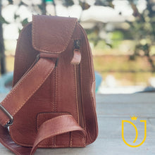 Load image into Gallery viewer, Rodeo Grace Hand Tooled Leather Sling Bag