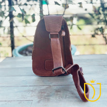 Load image into Gallery viewer, Rodeo Grace Hand Tooled Leather Sling Bag