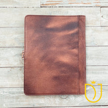 Load image into Gallery viewer, Country Meadows Leather Notebook Portfolio