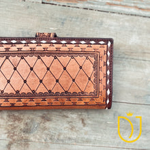 Load image into Gallery viewer, Havasupai Hand Tooled Leather Wallet