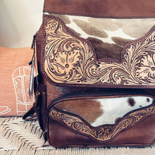 Load image into Gallery viewer, Summerfield Western leather Backpack