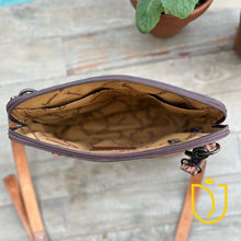 Load image into Gallery viewer, Wildwood Hand Tooled Leather Crossbody Purse